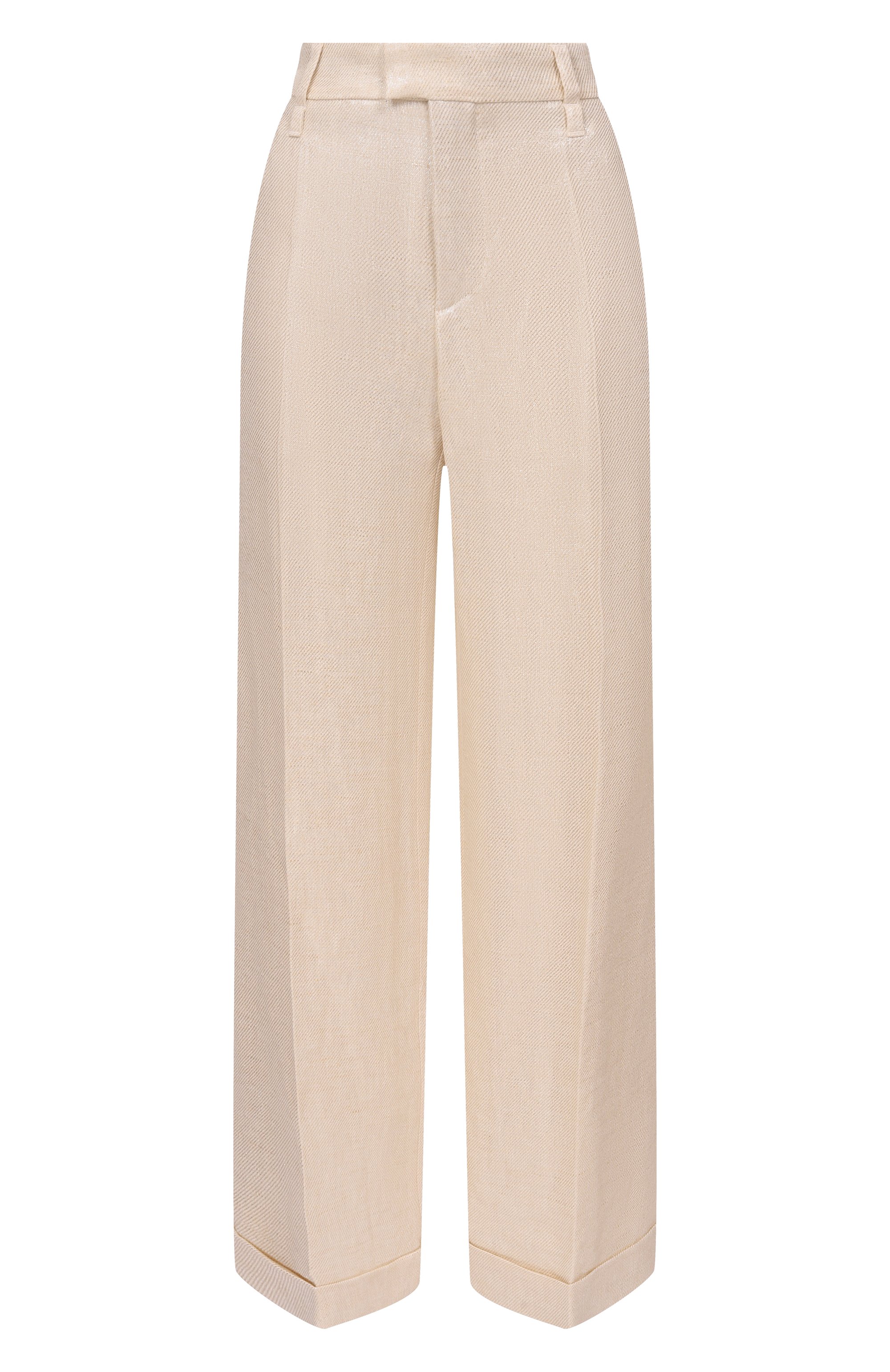 Льняные брюки BRUNELLO CUCINELLI, арт. ML596P8492, фото 1