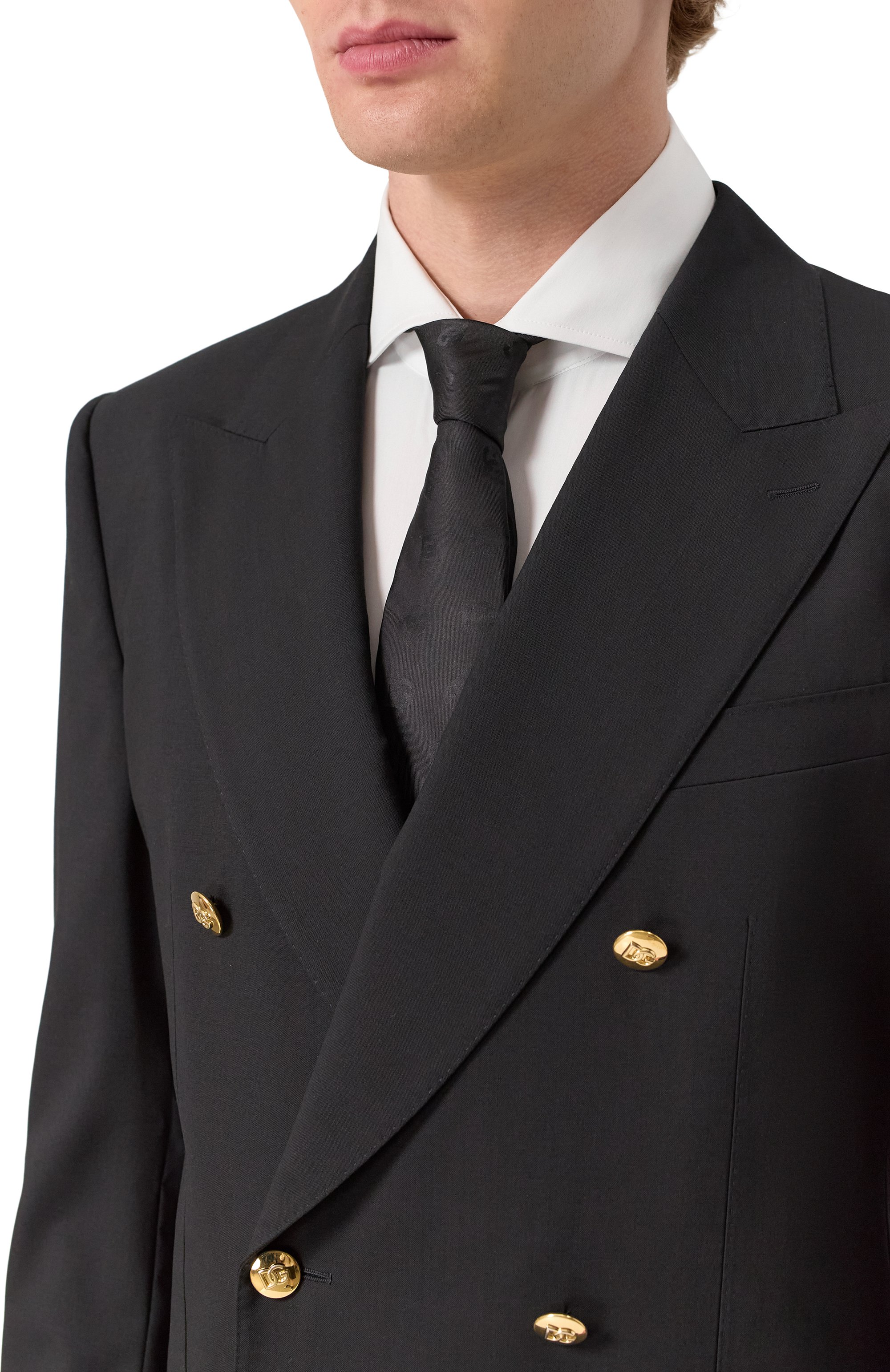 Шелковый галстук DOLCE & GABBANA, арт. GT149E/FJ1JY, фото 2