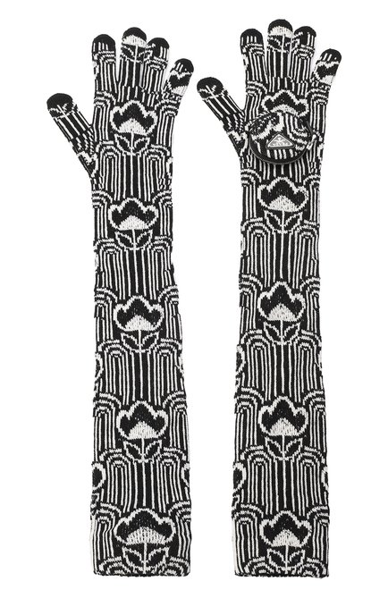 Женские шерстяные перчатки PRADA, арт. 27447-1ZPF-F0967