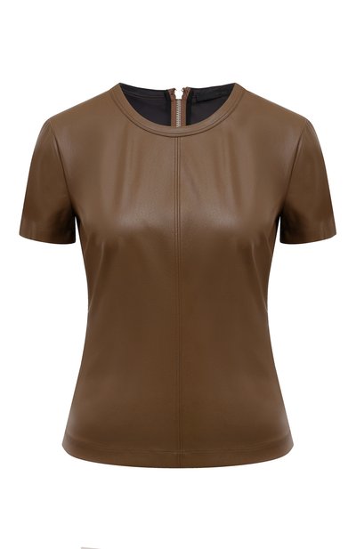 Женский топ из экокожи HELMUT LANG, арт. N04HW503