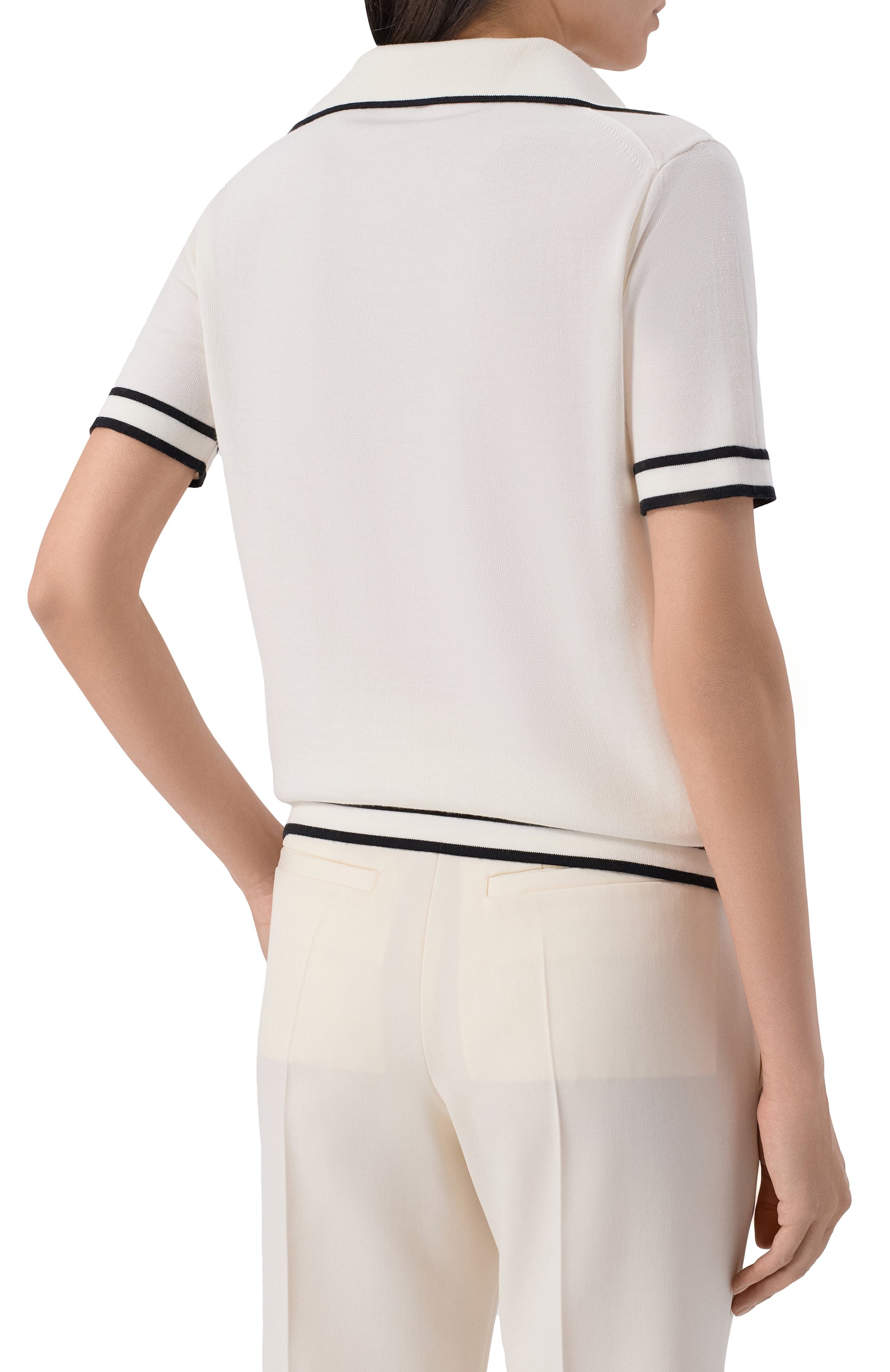 Шерстяное поло KITON, арт. D61704, фото 4