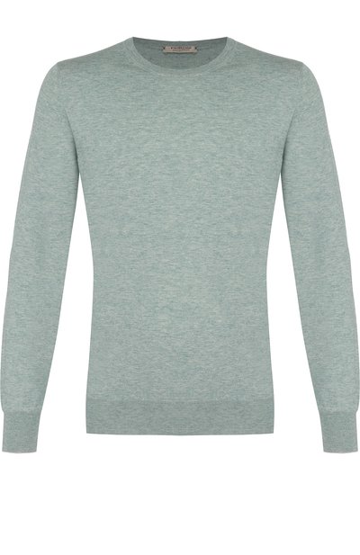Мужской джемпер тонкой вязки из смеси хлопка и кашемира FIORONI, арт. M14609A3