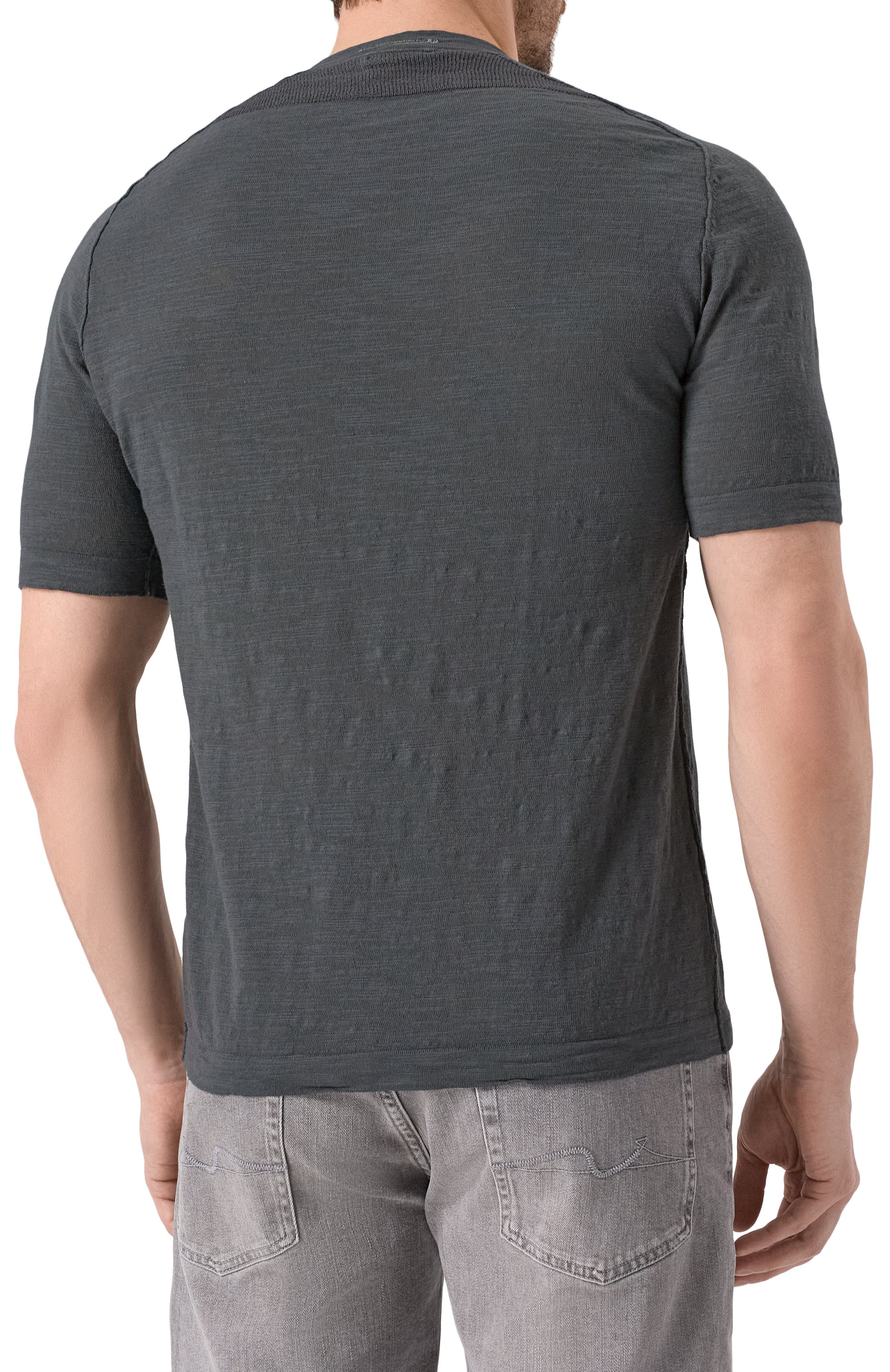 Футболка из хлопка и льна TRANSIT, арт. CFUTRZ8431, фото 4