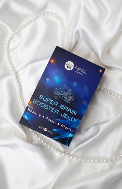 Желе для мозга со вкусом винограда super brain booster jelly (15шт.) ENHEL BEAUTY, арт. 4589449701847, фото 5
