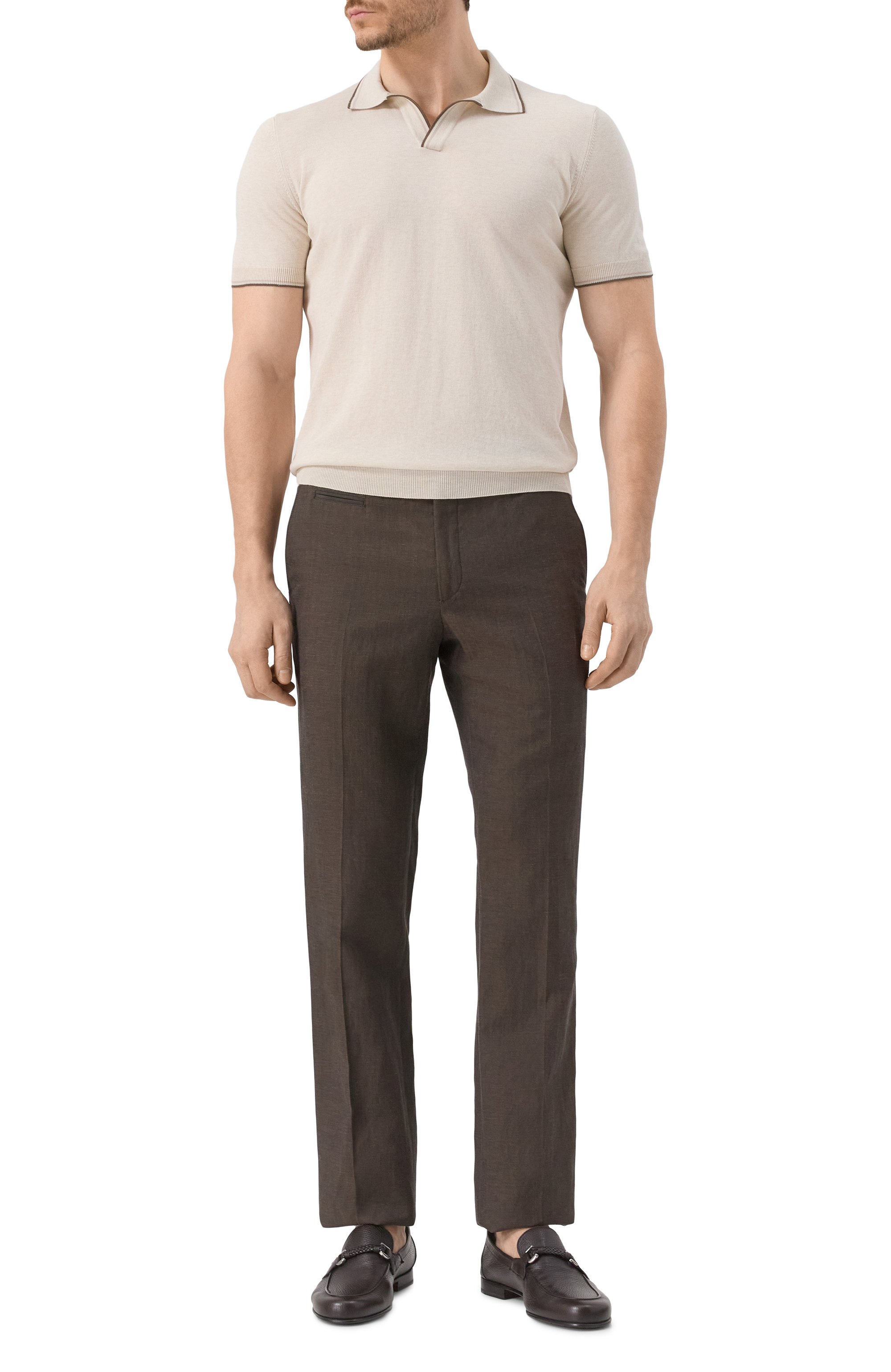 Кожаные лоферы BARRETT, арт. 171U067.16, фото 2