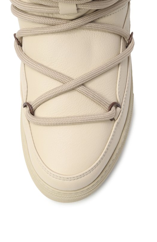 Кожаные полусапоги INUIKII 1001.003.0251 Кремовый  1001.003.0251 Фото 6