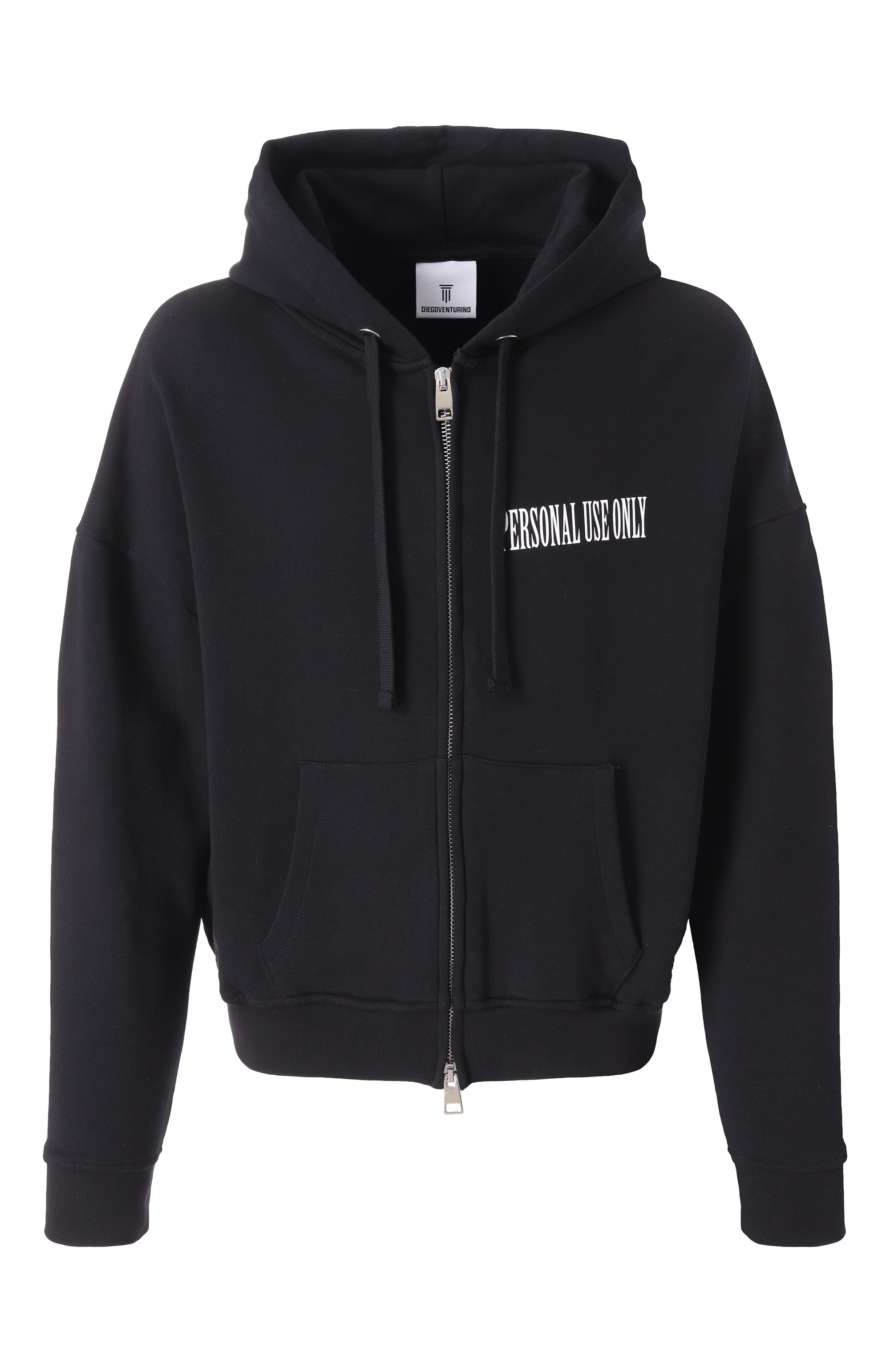 Хлопковая толстовка DIEGO VENTURINO, арт. DVFLZPU0, фото 1