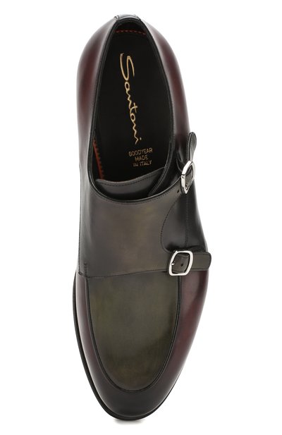 Кожаные монки SANTONI, арт. MCC016036MC3HNGCN70, фото 5