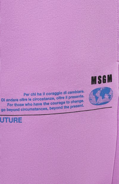 Хлопковые джоггеры MSGM, арт. 3041MDP90 217119, фото 5