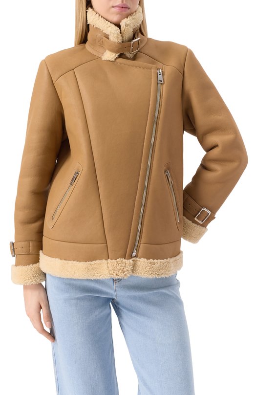 Дубленка из овчины Maslov WS250 Бежевый  WS250 Фото 3