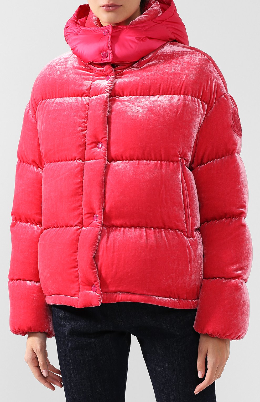 Стеганый пуховик с капюшоном MONCLER, арт. D2-093-45346-80-549SF, фото 3