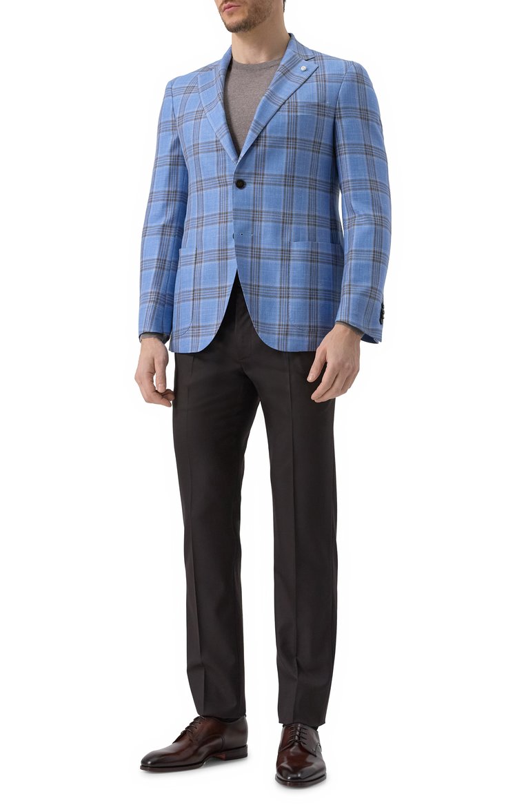 Пиджак из шерсти и шелка LUIGI BIANCHI, арт. 2564/52003, фото 2