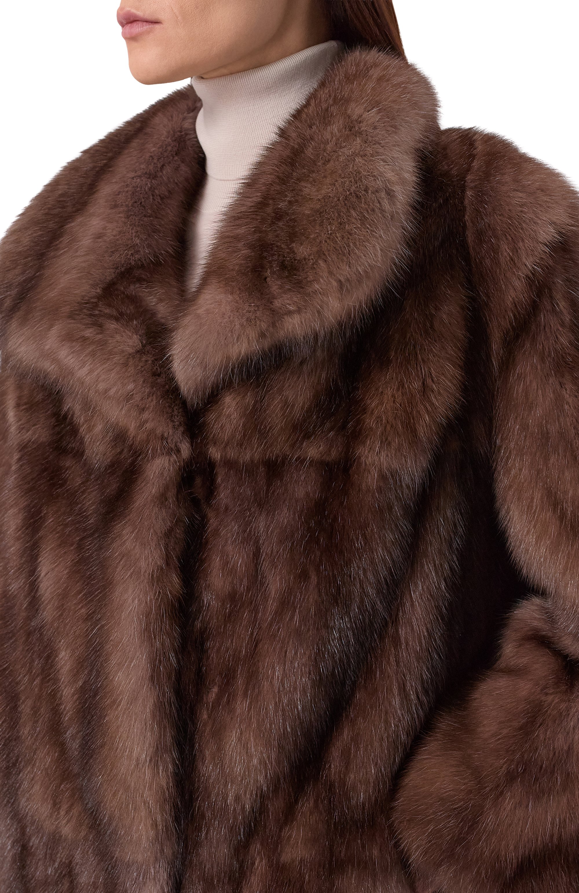 Шуба из соболя РУССКИЙ МЕХ, арт. 3 РМ, фото 5