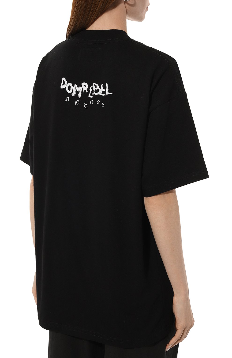 Хлопковая футболка DOMREBEL, арт. MISSCHIEF/T-SHIRT, фото 4
