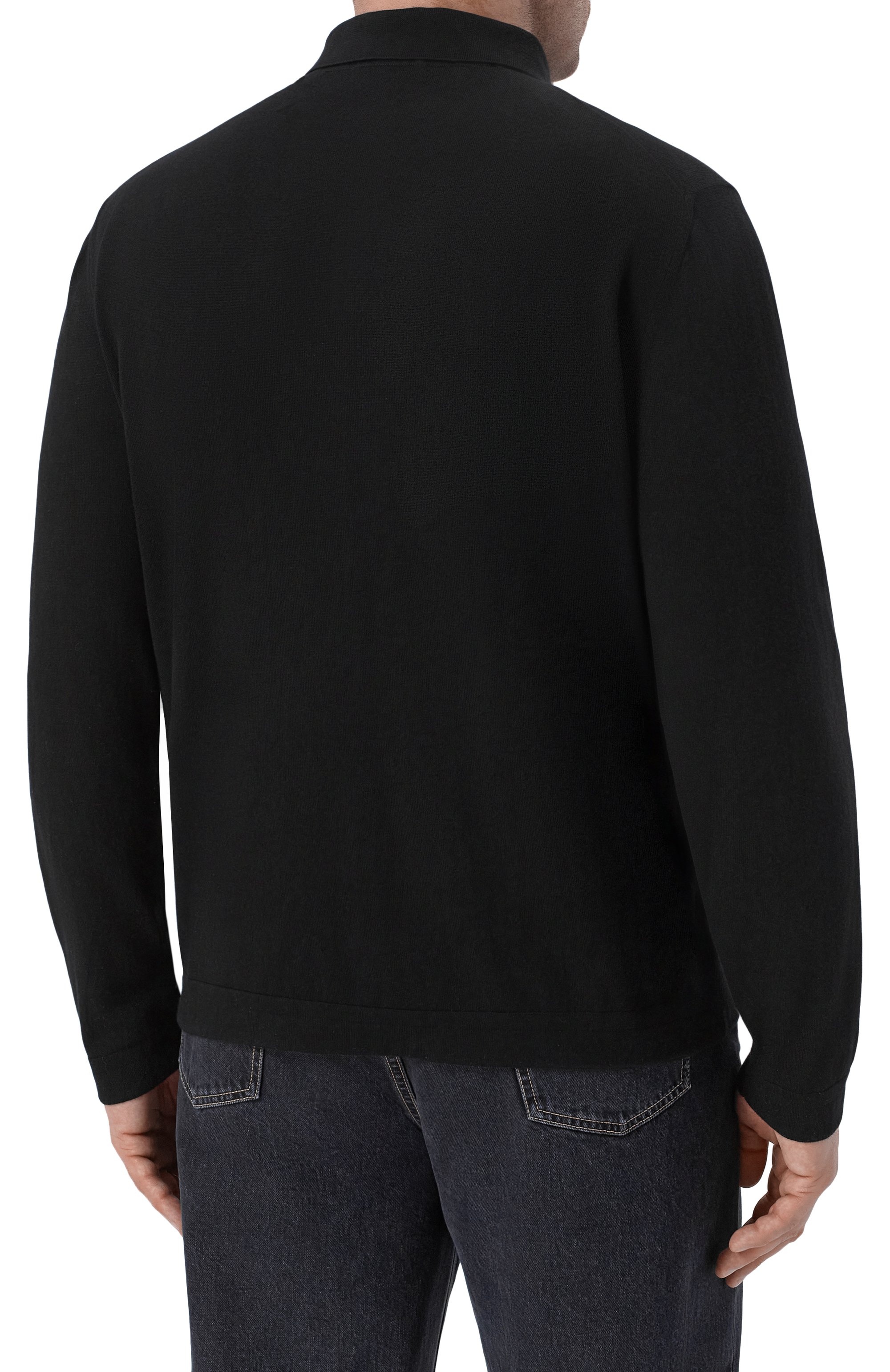 Хлопковое поло IL BORGO CASHMERE, арт. MS60-1302-M0DG0B//MTM, фото 4