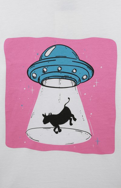 Хлопковая футболка ZHANNA & ANNA, арт. ZAG012060White, фото 3