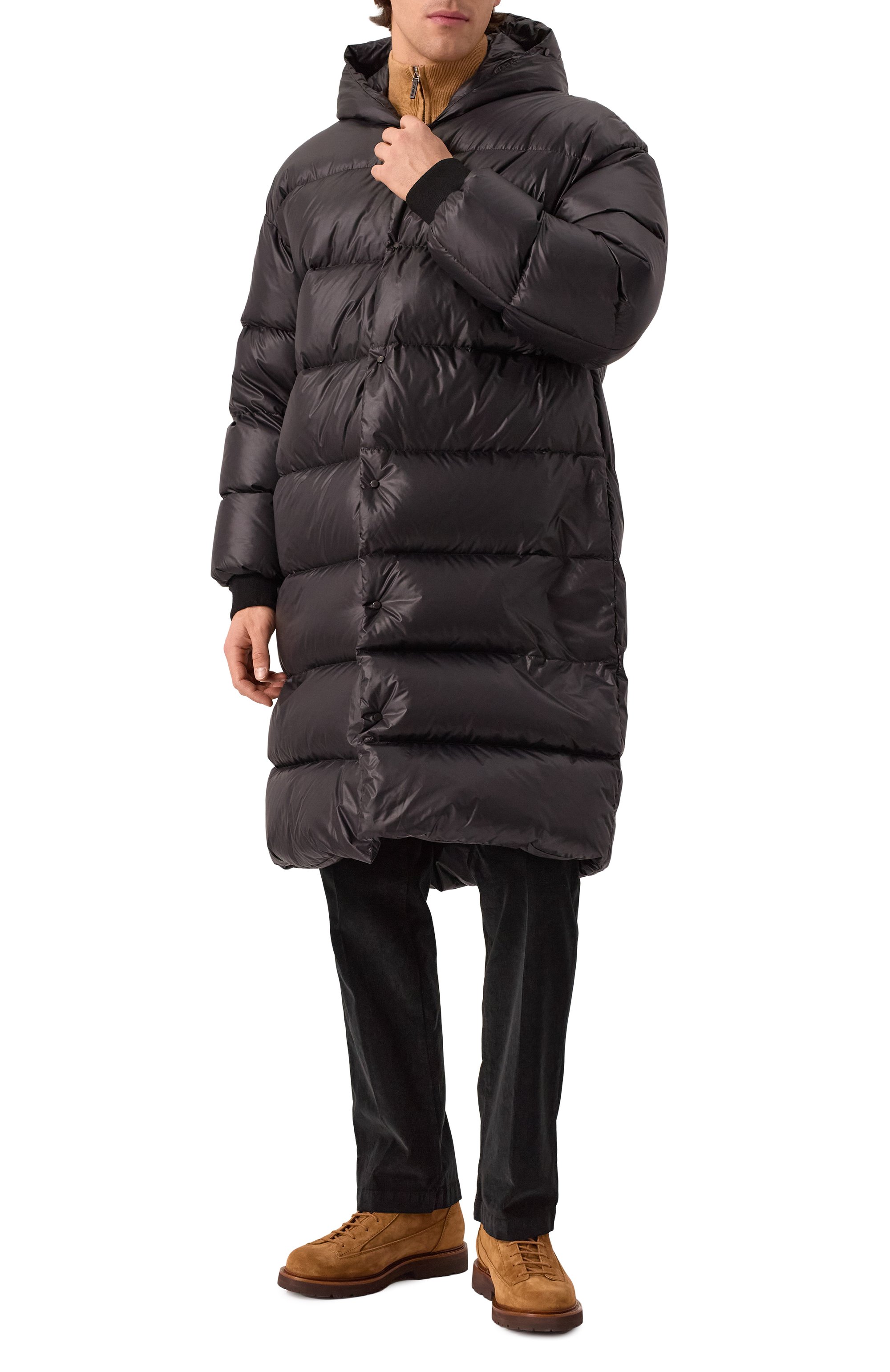 Комплект из парки и пуховика MVST черного цвета по цене 412500 руб., арт. ICU0005/NZ_SET, фото 8 Комплект из парки и пуховика MVST, арт. ICU0005/NZ_SET, фото 8