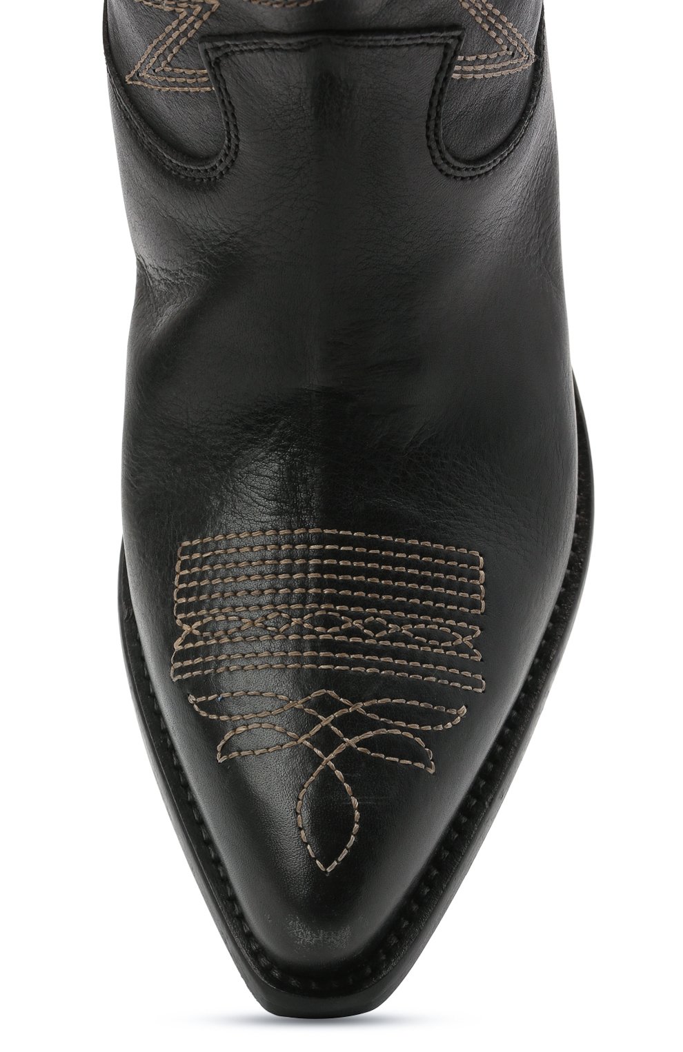 Кожаные сапоги wish star low GOLDEN GOOSE DELUXE BRAND, арт. GWF00136.F000571, фото 5