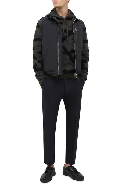 Кожаные кеды FERRAGAMO, арт. Z-07342853E, фото 2