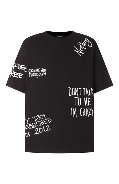 Мужская хлопковая футболка COMME DES FUCKDOWN, арт. CFABM01552