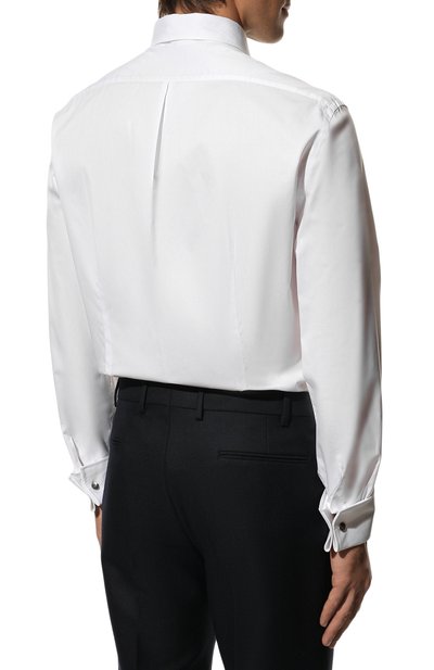 Хлопковая сорочка BRUNELLO CUCINELLI, арт. ME624S1886, фото 5