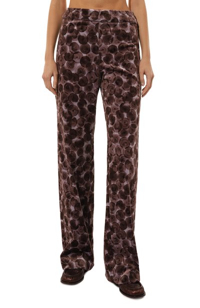 Бархатные брюки DRIES VAN NOTEN, арт. 242-010906-9278, фото 3