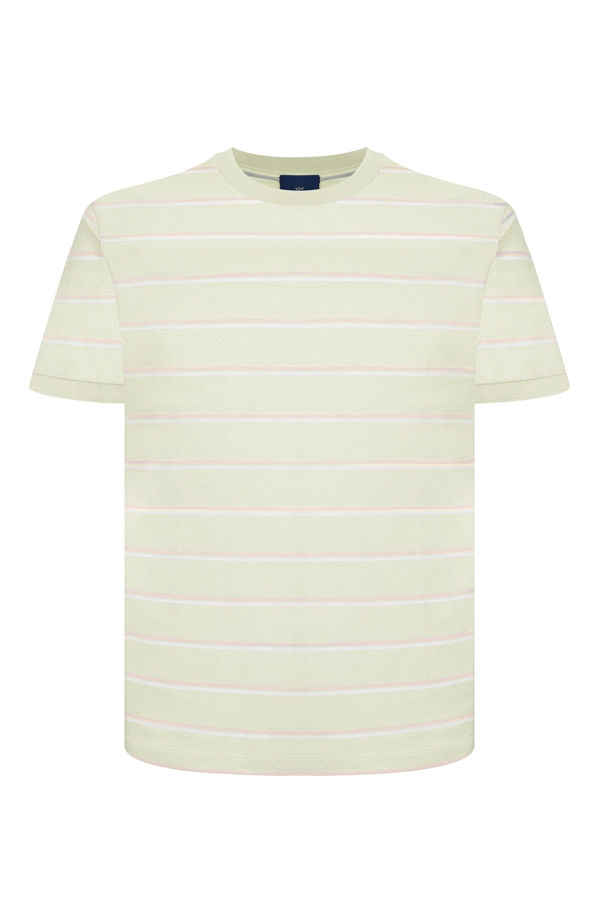 Хлопковая футболка PAUL&SHARK, арт. 26411009_001, фото 1