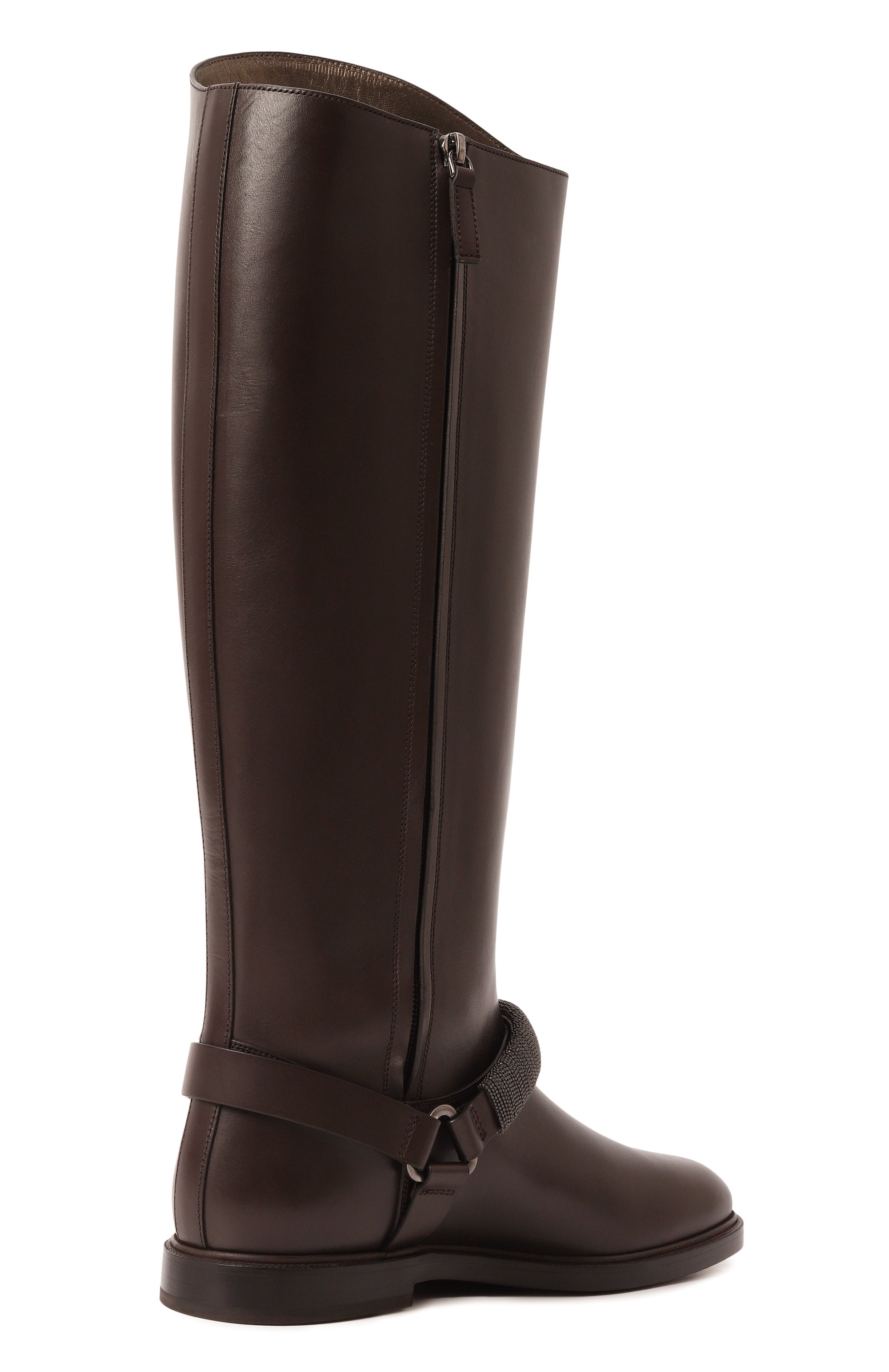 Кожаные сапоги BRUNELLO CUCINELLI, арт. MZ0LC2847, фото 5