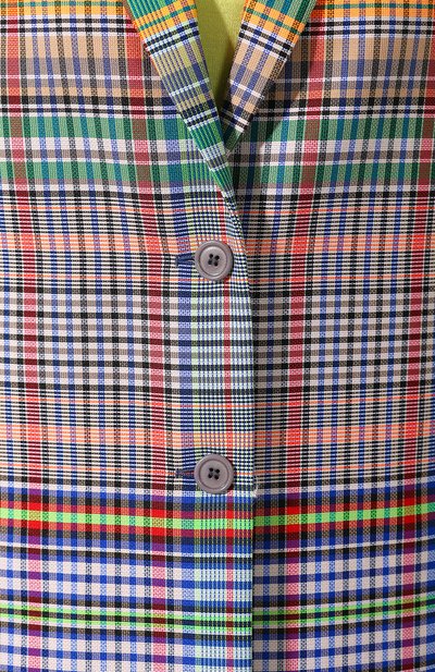 Пальто в клетку DRIES VAN NOTEN, арт. 191-10222-7041, фото 5