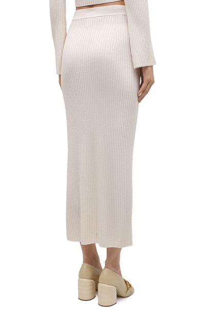 Юбка из шерсти и кашемира CHLOÉ, арт. CHC22SMJ01510, фото 4