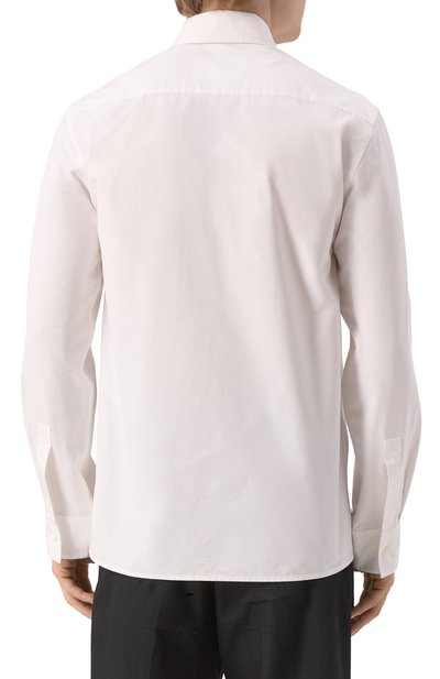 Хлопковая рубашка JIL SANDER, арт. J21DL0202-J45002, фото 4