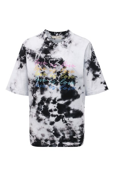 Женская хлопковая футболка ELECTRIC AND ROSE, арт. LFTP24-L0VE IS L0VE