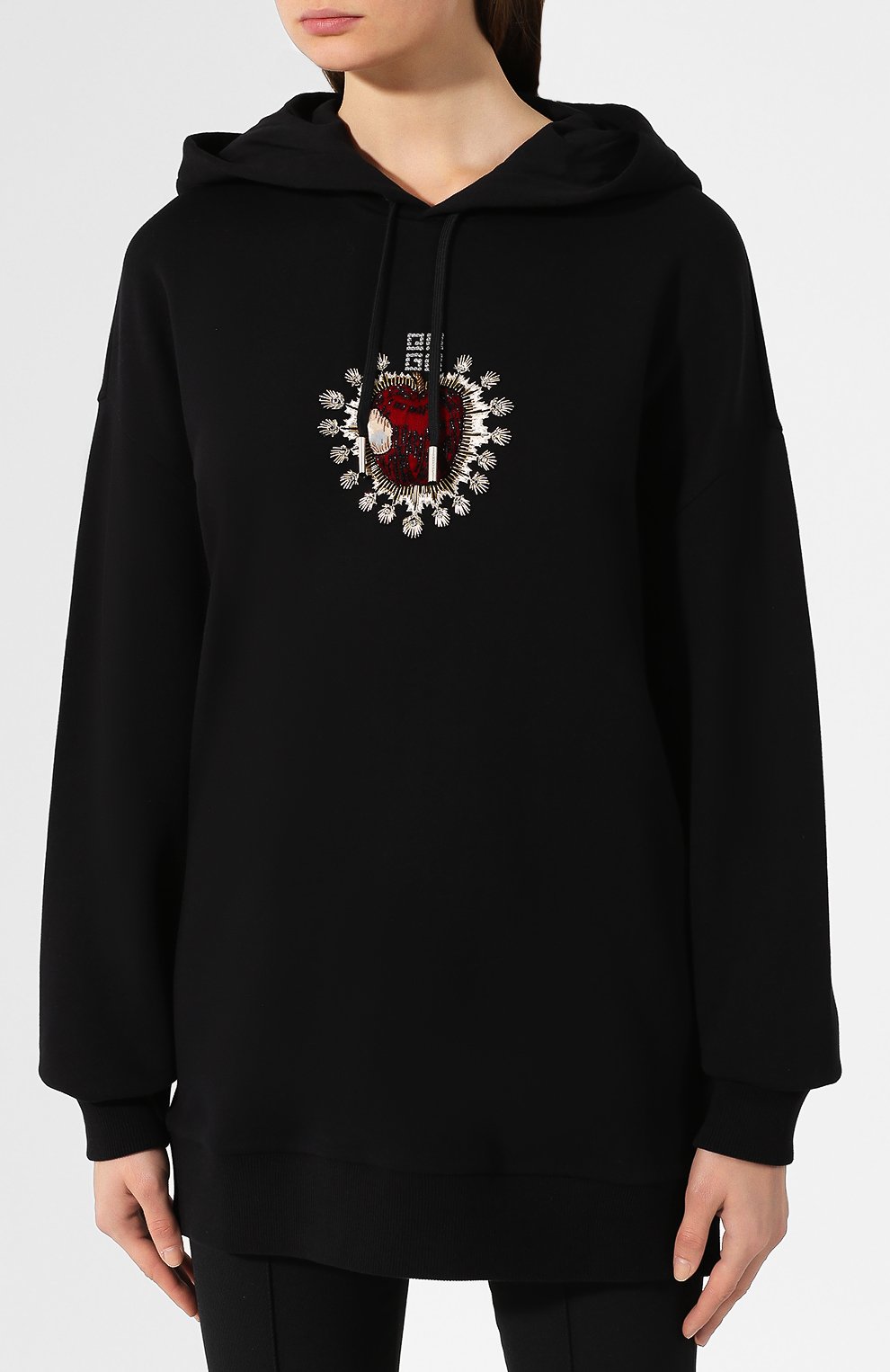 Хлопковое худи GIVENCHY, арт. BW900CG0G4, фото 3