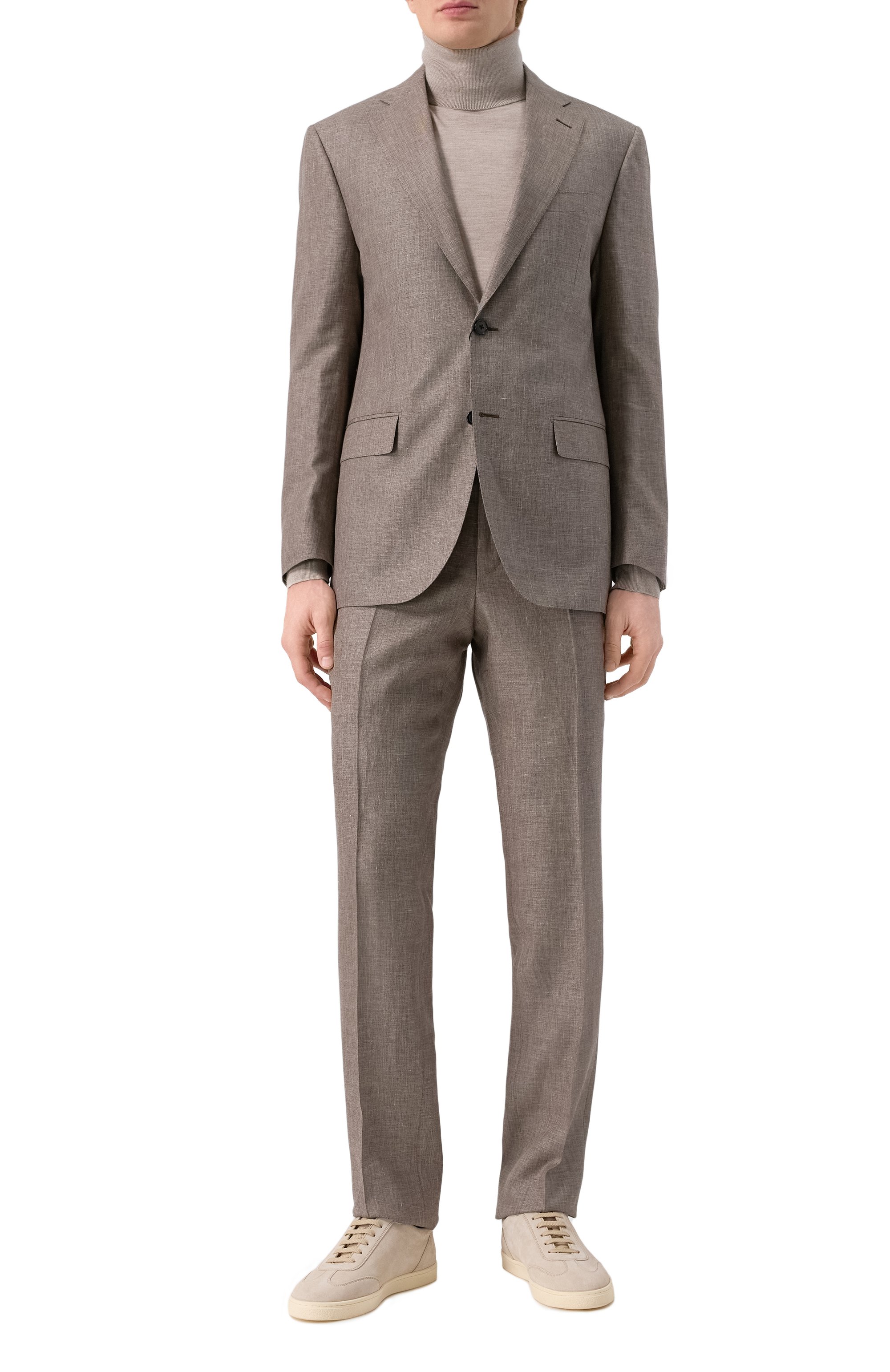 Замшевые кеды BRUNELLO CUCINELLI, арт. MZUSILN311, фото 2