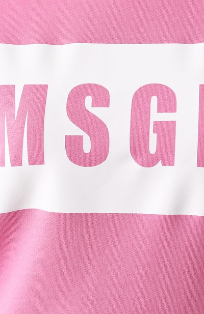 Хлопковый свитшот MSGM, арт. 2841MDM96 207299, фото 5