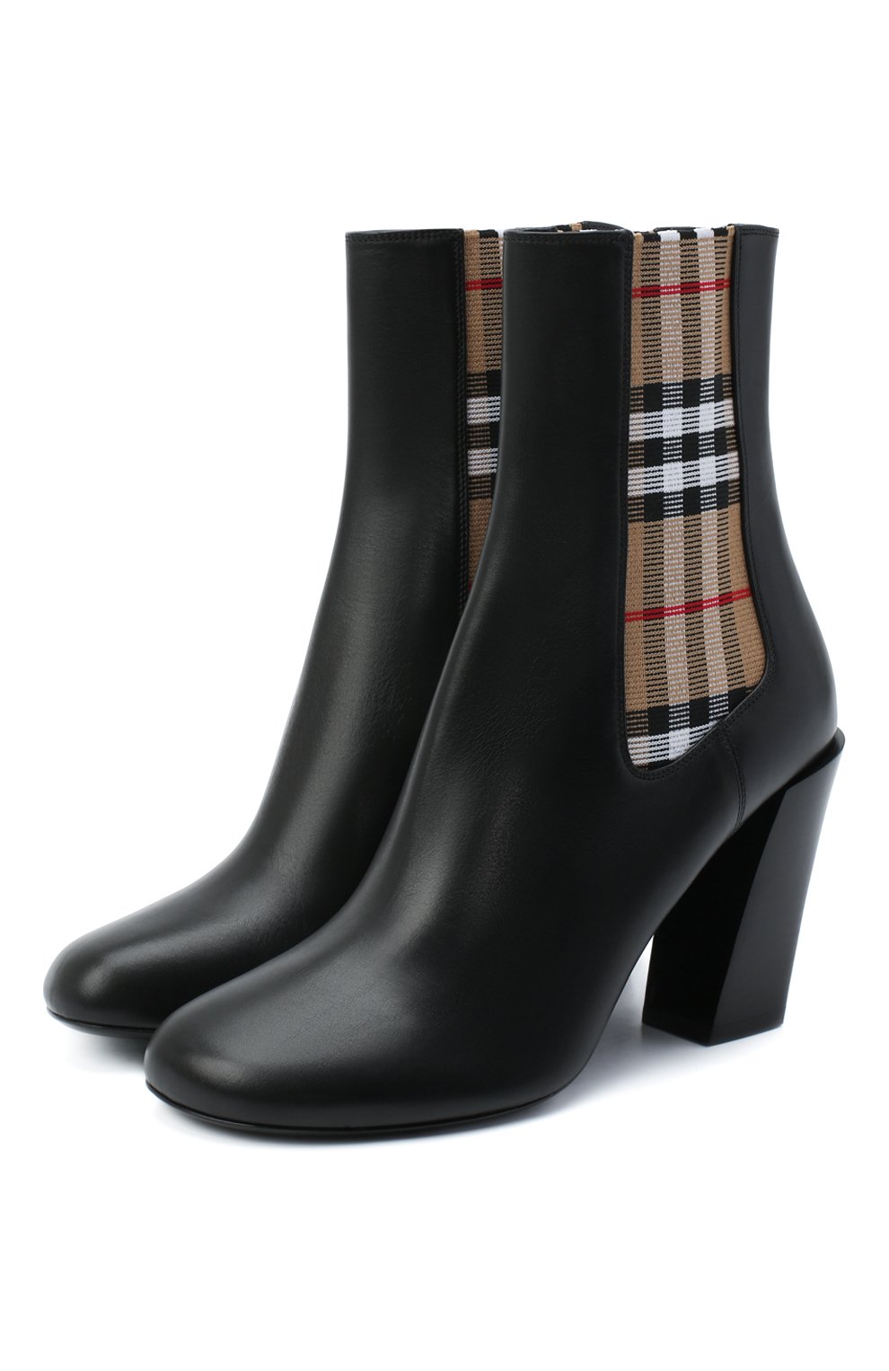 Комбинированные ботильоны BURBERRY, арт. 8031163, фото 1