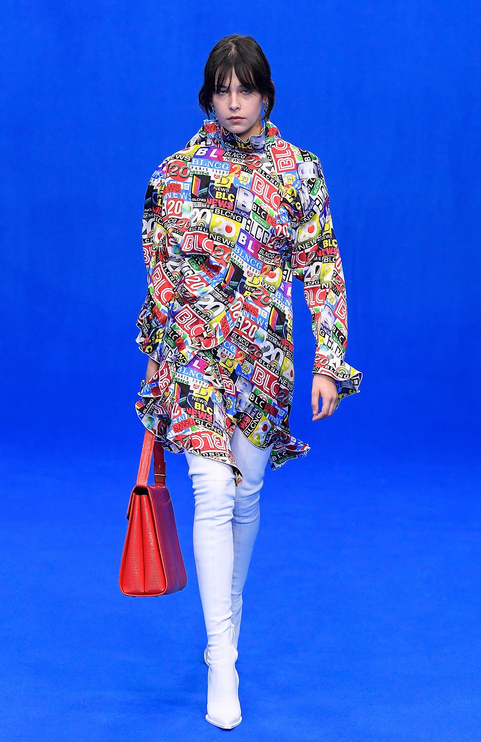 Шелковое платье BALENCIAGA, арт. 621417/TILP1, фото 6