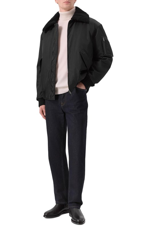 Утепленный бомбер MVST M25.1PM.0004/BIG SIZE/NIPALY ZER0 Чёрный  M25.1PM.0004/BIG SIZE/NIPALY ZER0 Фото 2