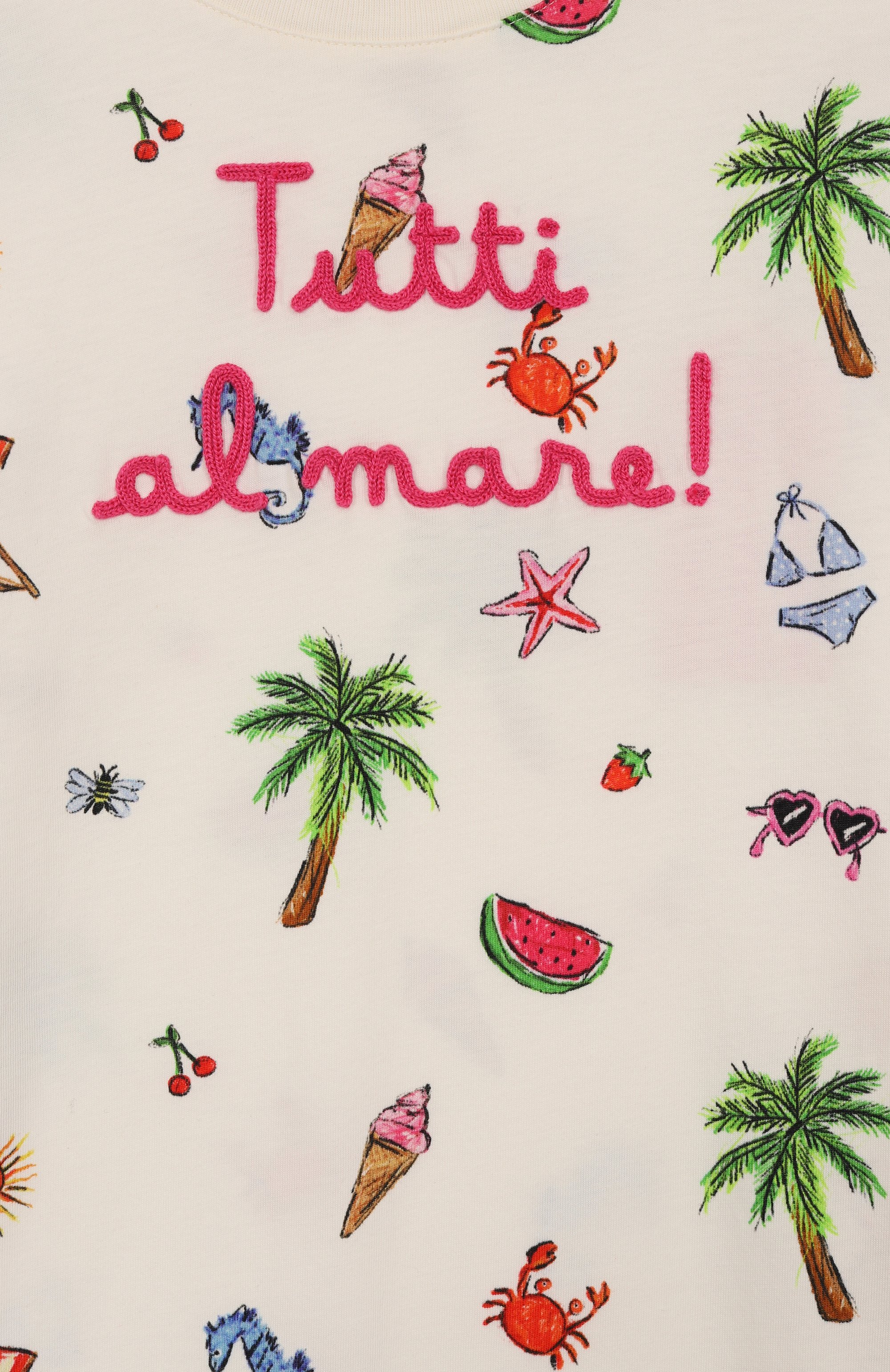 Хлопковая туника MC2 SAINT BARTH, арт. STBK ABBEY/03844H, фото 3