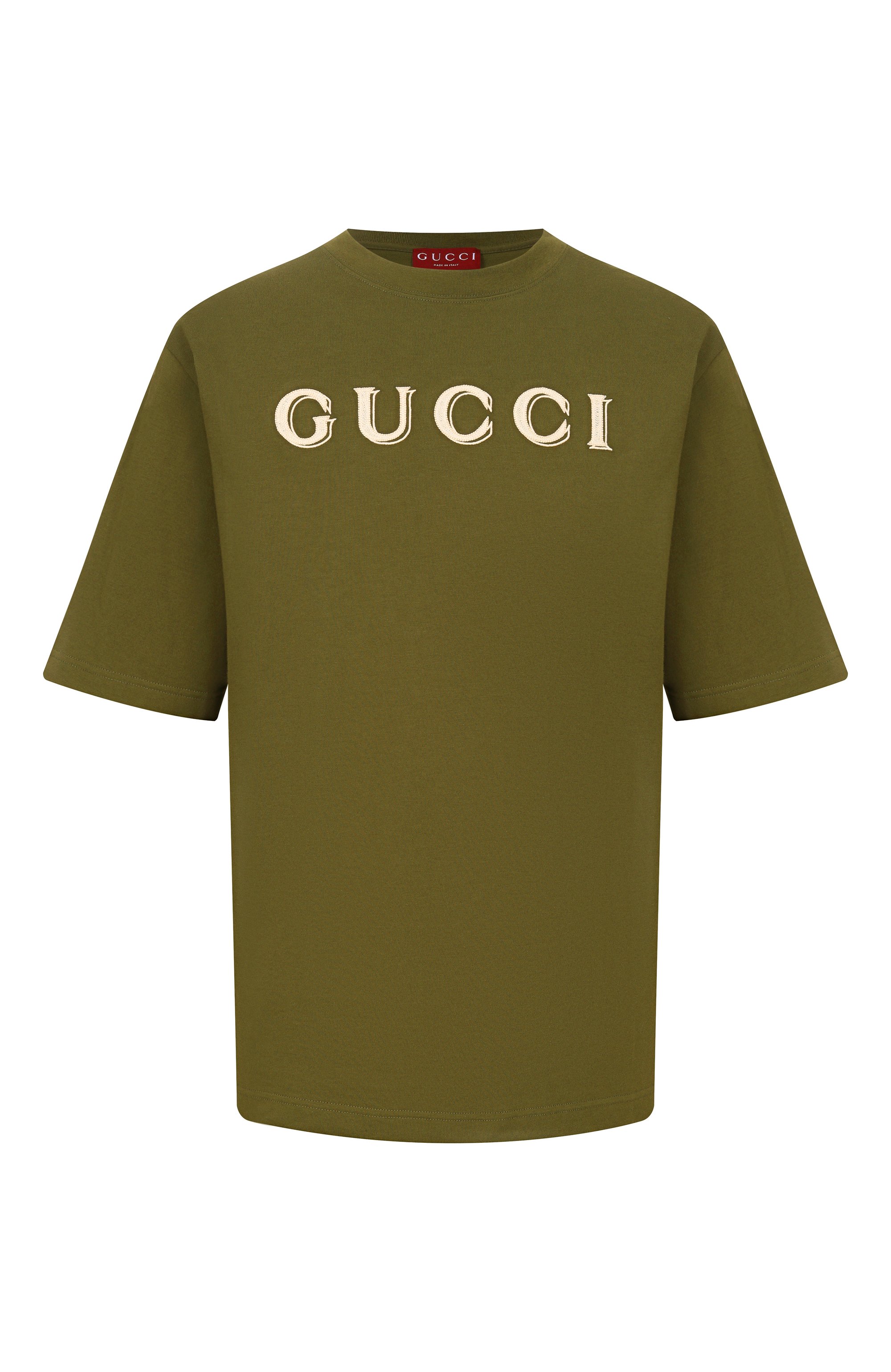 Хлопковая футболка GUCCI, арт. 798115/XJHN3, фото 1
