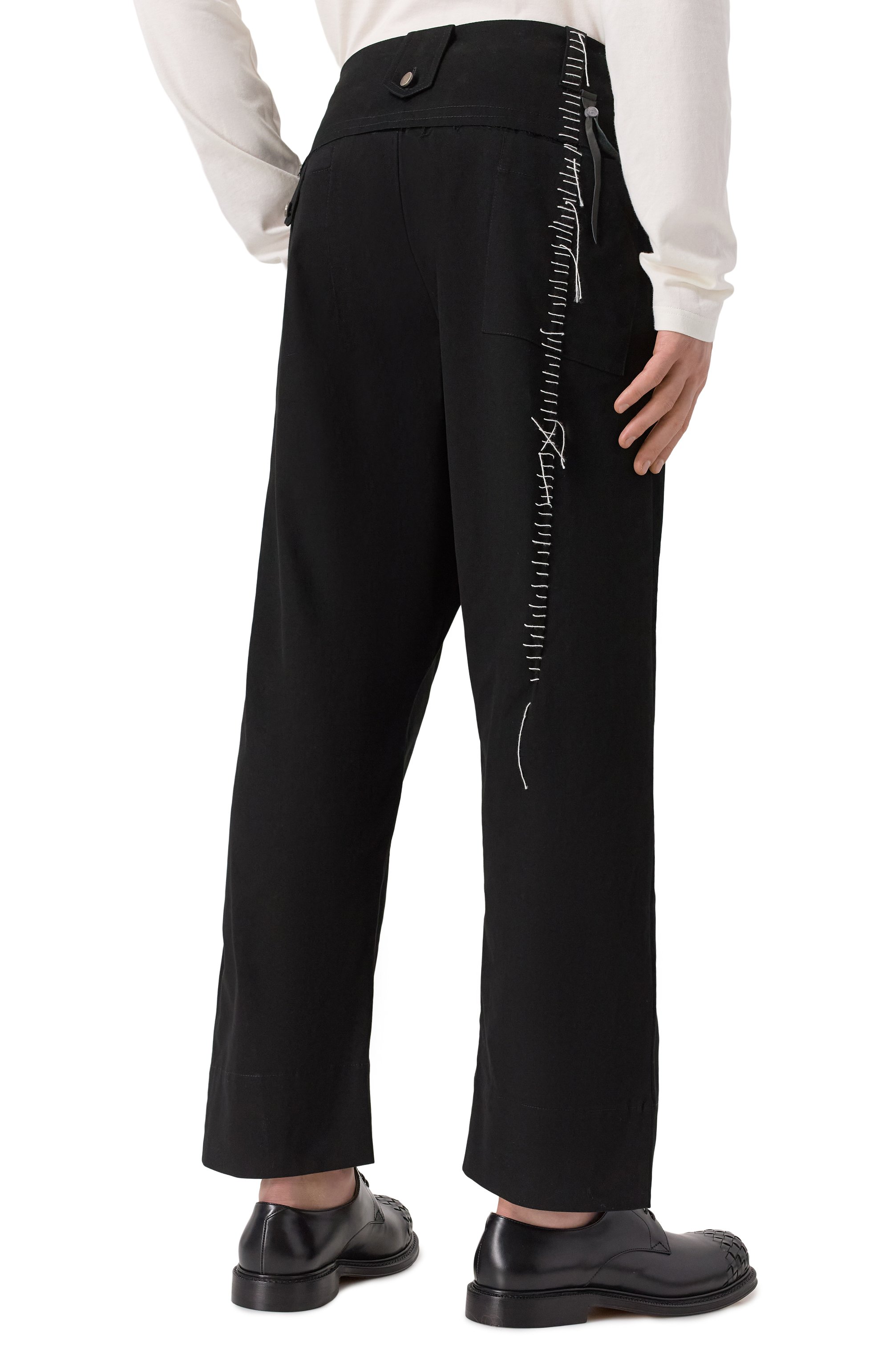 Хлопковые брюки 139DEC, арт. PN395-BK, фото 4