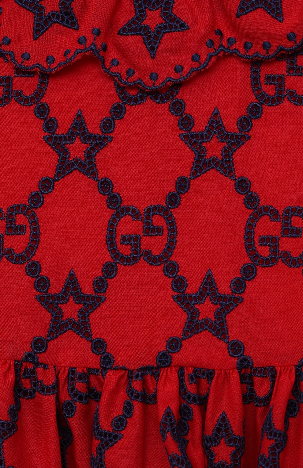 Хлопковое платье GUCCI, арт. 673976/ZAHX3, фото 3