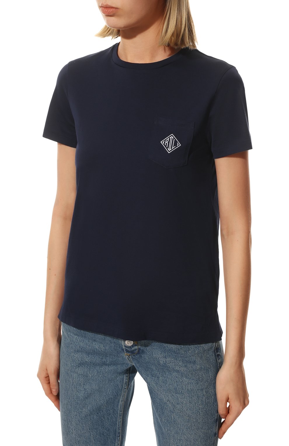 Хлопковая футболка RALPH LAUREN, арт. 290840784, фото 3