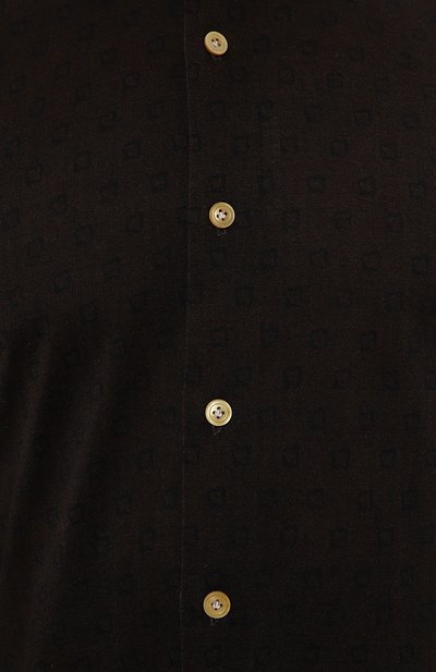 Хлопковая рубашка KITON, арт. UCIH06491, фото 5