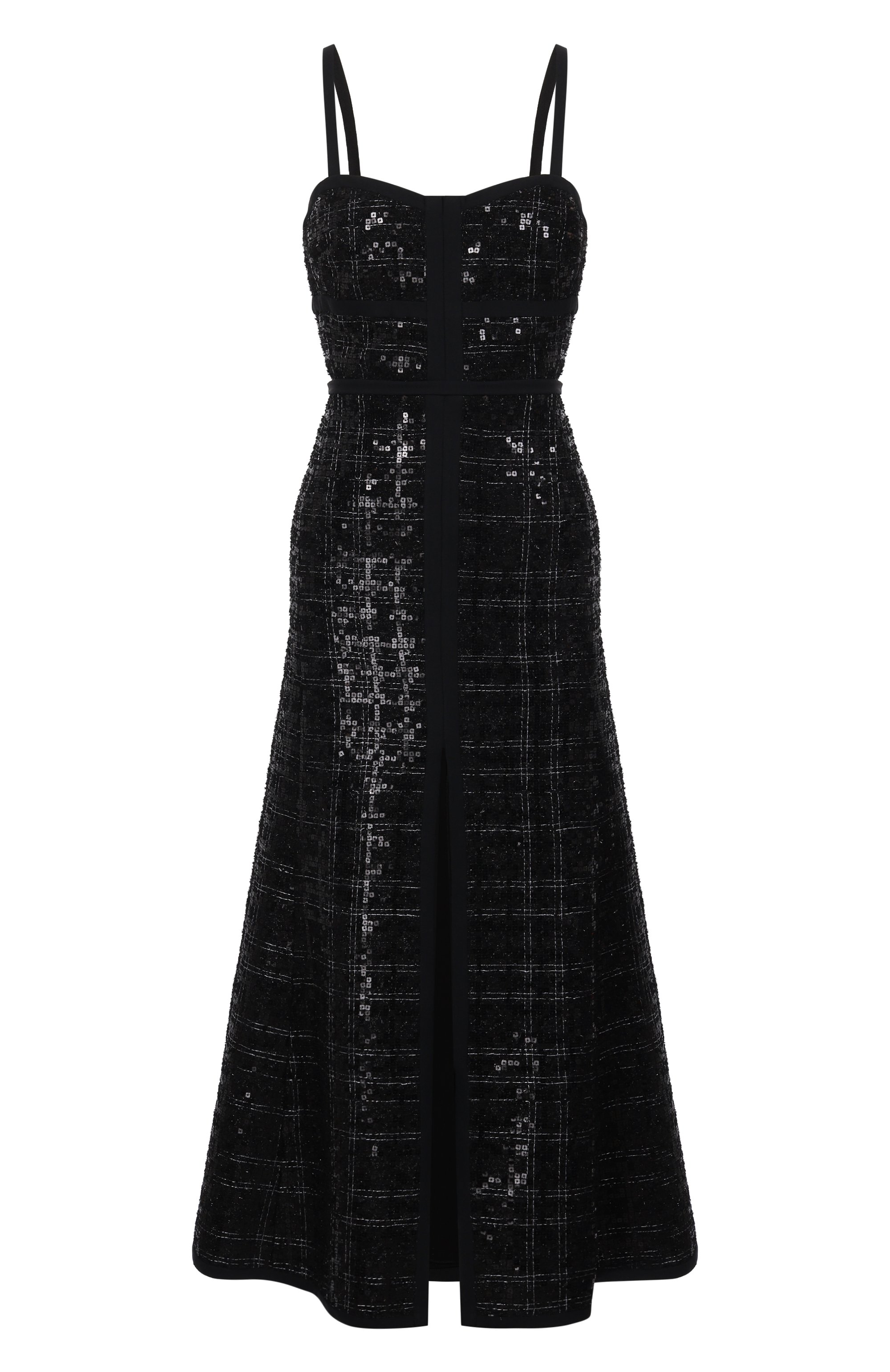 Платье с отделкой пайетками GIAMBATTISTA VALLI, арт. 25SSPVTE5102-23LAB, фото 1