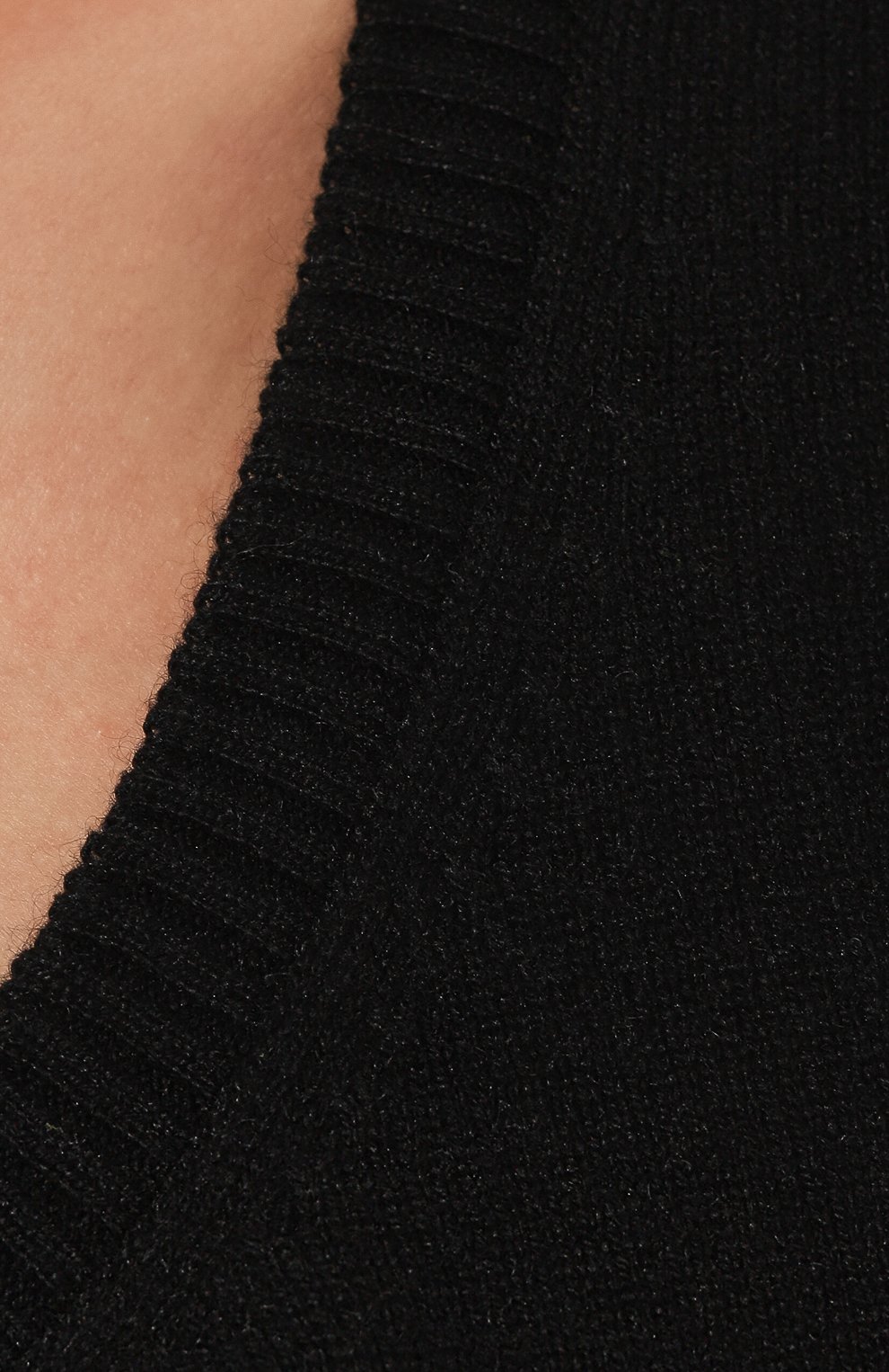 Топ из шерсти и кашемира FREEAGE черного цвета по цене 13860 руб., арт. FWW20020020BK, фото 5 Топ из шерсти и кашемира FREEAGE, арт. FWW20020020BK, фото 5