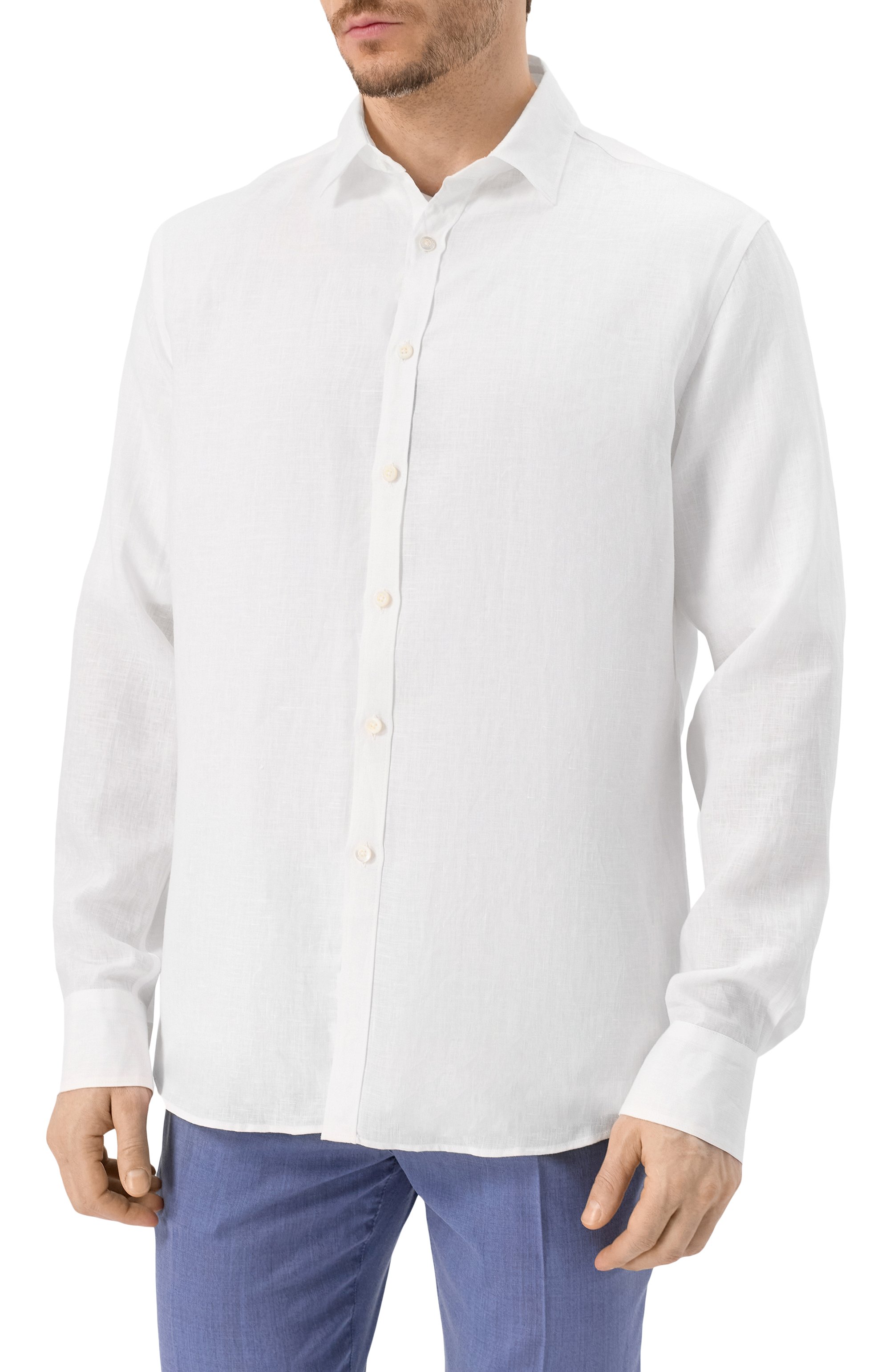 Льняная рубашка CANALI, арт. CSL7077/GL03099, фото 3