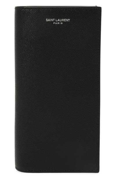 Мужской кожаное портмоне SAINT LAURENT, арт. 396308/BTY0N