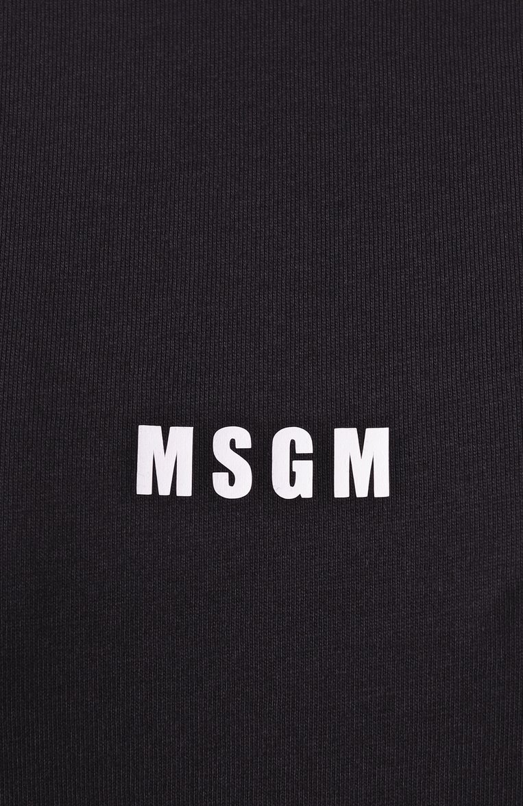 Хлопковый лонгслив MSGM, арт. 2000MDM501 200002, фото 1