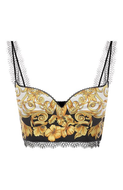 Женский шелковый топ-бюстье VERSACE, арт. A78760/A228617